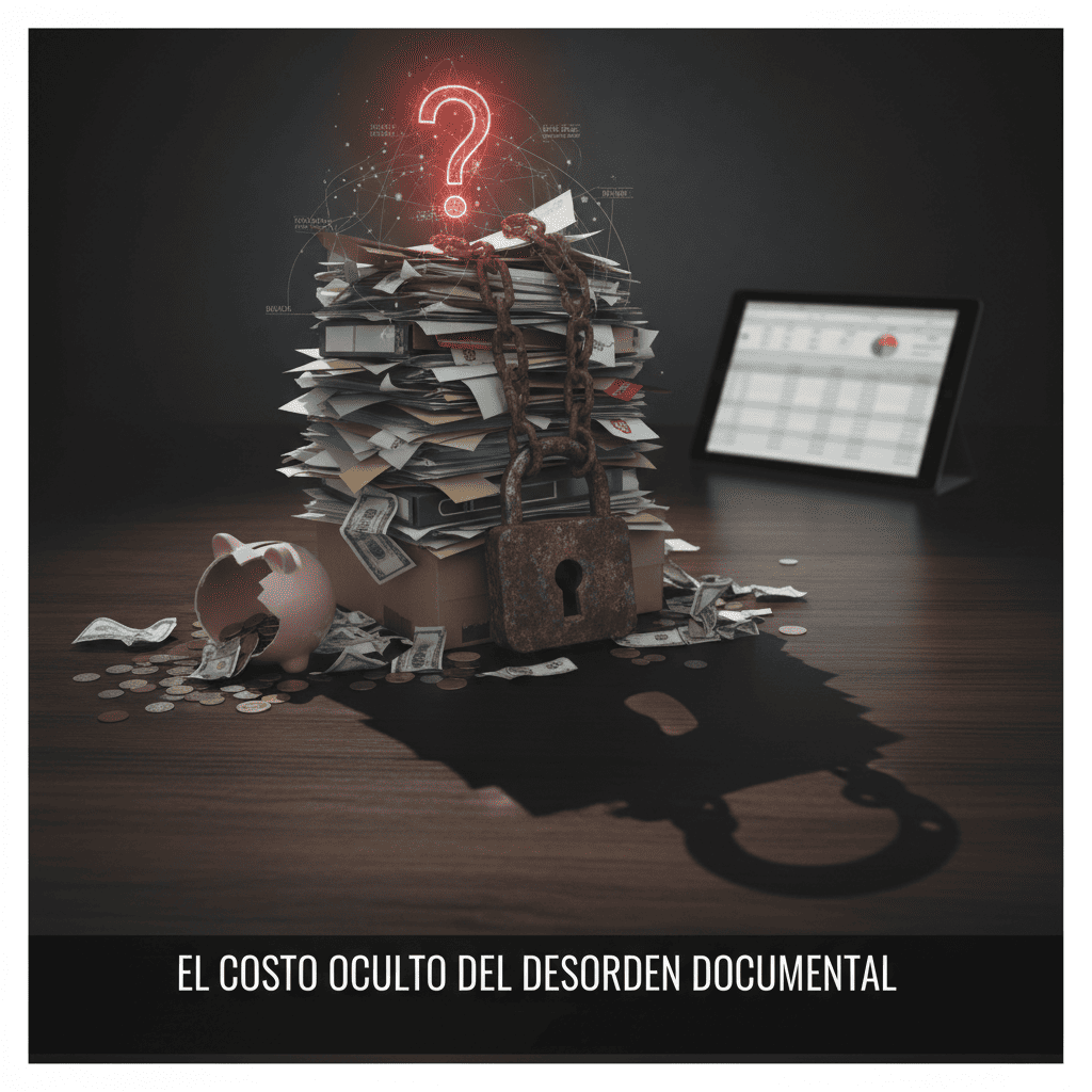 Coste del desorden documental